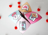 Valentine Cootie Catchers