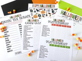 Halloween Printable Game Bundle