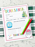 Dear Santa Printables