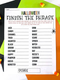 Halloween Printable Game Bundle