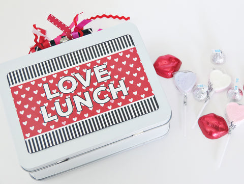 Love Lunch Party Favor Printable Valentine