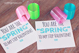 Slinky Printable Valentine