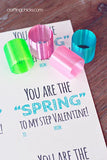 Slinky Printable Valentine