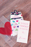 You Knock My “SOCKS” Off Printable Valentine