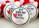 Magnetic Putty Printable Valentine