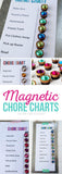 Editable Magnetic Chore Charts